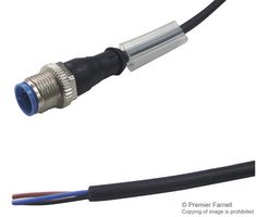TE CONNECTIVITY 2273105-1 传感器电缆, AMP, 90° M12插座, 自由线端, 4路, 1.5 m, 4.9 ft