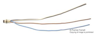 TE CONNECTIVITY 2273230-1 Sensor Cable, M8 Plug, Free End, 4 Positions, 200 mm, 7.87 "