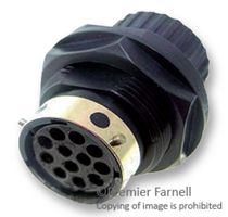 ITT CANNON 192900-0266 圆形连接器, Standard Circular Connector, Trident Neptune系列, 锁紧螺母插座, 12 触点, 压接引脚