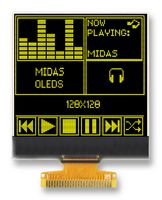 MIDAS DISPLAYS MCOT128128BV-YM