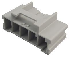 TE CONNECTIVITY 1-1969688-5 引脚针座, 线至板, 6 mm, 1 排, 5 触点, 通孔直型, Power Triple Lock