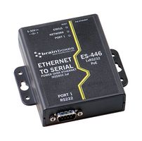 BRAINBOXES ES-446 Adapter, PoE Ethernet to RS232 Serial