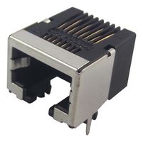 AMPHENOL COMMUNICATIONS SOLUTIONS 92250-088LF 模块连接器, RJ45 插座, 1 x 1 (端口), 8P8C, Cat3, 通孔安装