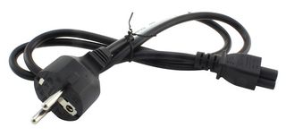 MULTICOMP PRO GW-151616 主电源线, CEE 7/7插头至IEC 60320 C5, 1 m, 16 A, 250 VAC, 黑色