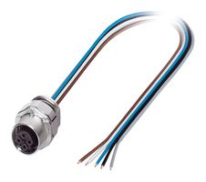 PHOENIX CONTACT 1519998 Sensor Cable, M12 Receptacle, Free End, 5 Positions, 500 mm, 19.6 "