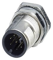 PHOENIX CONTACT 1551862 传感器连接器, SPEEDCON Series, M12, 公, 8路, PCB插头, 直形面板安装