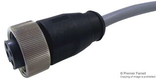 HARTING 21 34 970 0495 015 传感器电缆, 7/8英寸插座, 自由线端, 4路, 1.5 m, 4.9 ft