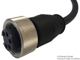 HARTING 21 34 970 0598 015 传感器电缆, 7/8英寸插座, 自由线端, 4P+PE路, 1.5 m, 4.9 ft