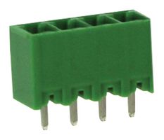 CAMDENBOSS CTB932VE/4 端子块, 针座, 3.81 mm, 4 路, 通孔竖直
