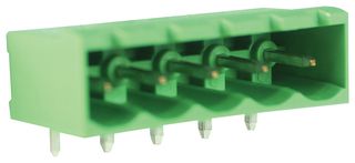 CAMDENBOSS CTB9359/5 端子块, 针座, 5.08 mm, 5 路, 通孔直角