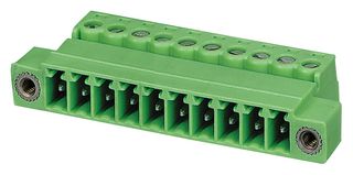 PHOENIX CONTACT 1858044 插拔式接线端子, 3.81 mm, 3 路, 28 AWG, 16 AWG, 1.5 mm², 螺丝