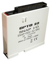OPTO 22 SNAPODC32SRC Output Module, SNAP Series, Digital, Discrete, 32 Channel, 5 to 60 Vdc, Load Sourcing
