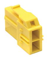 MOLEX 151049-2203 连接器外壳, 黄色, CP-6.5 151049 Series, 插座, 2 路, 6.5 mm, Molex CP-6.5 系列 505978000 和 505988000 母线对板压接端子