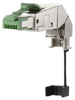 METZ CONNECT 130E405042PE 模块连接器, RJ45 插头, 1 x 1 (端口), 8P8C, Cat5, IP20, 电缆安装