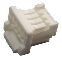 MOLEX 501939-0400 Connector Housing, White, Pico-Clasp 501939 Series, Receptacle, 4 Ways, 1 mm