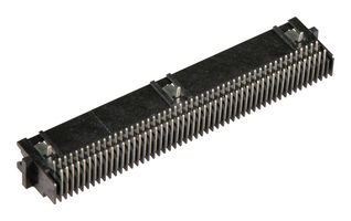AMP - TE CONNECTIVITY 6-104069-7 引脚针座, 线至板, 1.27 mm, 2 排, 100 触点, 通孔直角, System 50