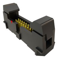 SAMTEC EHF-108-01-L-D 引脚针座, 带推杆护罩, 线至板, 1.27 mm, 2 排, 16 触点, 通孔安装, EHF