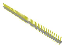 SAMTEC TSW-150-07-T-S 引脚针座, 无护罩, 板至板, 2.54 mm, 1 排, 50 触点, 通孔安装, TSW
