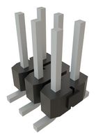 SAMTEC TSM-103-01-T-DV 引脚针座, 板至板, 2.54 mm, 2 排, 6 触点, 表面安装 , TSM Series