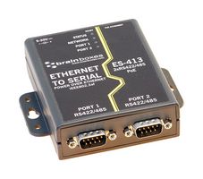 BRAINBOXES ES-413 Adapter, PoE Ethernet to 2 x RS422, RS485 Serial