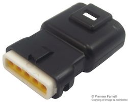EDAC 565-005-000-310 连接器外壳, 防水, 565, 插头, 5 路, 2.5 mm, 565系列 公压接触芯