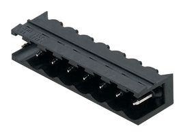 WEIDMULLER 1780000000 端子块, 针座, 5.08 mm, 7 路, 19 A, 400 V, 通孔直角
