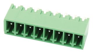 IMO PRECISION CONTROLS 20.155MV/8-E 端子块, 垂直, 针座, 3.5 mm, 8 路, 10 A, 250 V, 通孔竖直