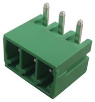 IMO PRECISION CONTROLS 20.155MH/3-E Terminal Block, Horizontal, Header, 3.5 mm, 3 Ways, 10 A, 250 V, Through Hole Right Angle