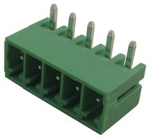 IMO PRECISION CONTROLS 20.155MH/5-E Terminal Block, Horizontal, Header, 3.5 mm, 5 Ways, 10 A, 250 V, Through Hole Right Angle
