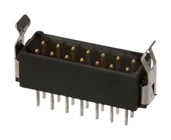 HARWIN M80-8532042 引脚针座, 护罩, 板至板, 线至板, 2 mm, 2 排, 20 触点, 通孔安装, Datamate L-Tek M80