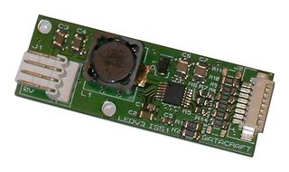 MIDAS DISPLAYS LEDV3 LED背光驱动器, 3A/40V输出, 亮度可调, 2V-16V电源, LCD显示其电子板