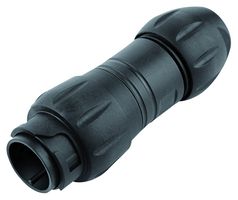 BINDER 99-6501-000-08 Circular Connector, 26-14AWG, Circular Power Connector, HEC 696 Series, Straight Plug, 8 Contacts