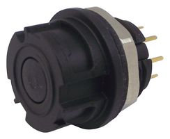 BINDER 09-0774-090-08 圆形连接器, Miniature Circular Connector, NCC 770 Series, 法兰安装插座, 8 触点, 焊接引脚, 卡口