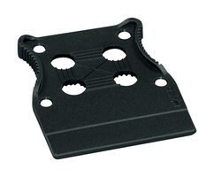 WAGO 713-126 Strain Relief Plate, for Use with WAGO 713 Series Terminal Blocks