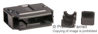AMP - TE CONNECTIVITY 207476-1 D Sub Backshell, AMPLIMITE, DD, 90°, 180°, PP (Polypropylene) Body