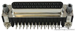 AMP - TE CONNECTIVITY 5747846-6 D Sub Connector, DB25, Standard, Receptacle, AMPLIMITE HD-20, 25 Contacts, DB, Solder