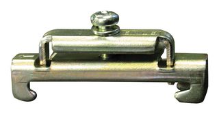 MULTICOMP SMS-EC End Clip, DIN Rail, Bichromated Steel, 45mm Length