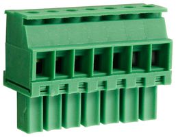 CAMDENBOSS CTBP92VD/7R Pluggable Terminal Block, Reversed, 3.5 mm, 7 Ways, Screw