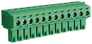 CAMDENBOSS CTBP92HE/12 插拔式接线端子, 3.81 mm, 12 路, 28 AWG, 16 AWG, 1 mm², 夹式