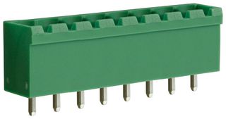CAMDENBOSS CTBP9300/8 Terminal Block, Closed Ended, Header, 5 mm, 8 Ways, Through Hole Vertical