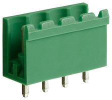 CAMDENBOSS CTBP9308/4AO Terminal Block, Open Ended, Header, 5.08 mm, 4 Ways, Through Hole Vertical