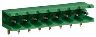 CAMDENBOSS CTBP9358/8AO 端子块, 开口式, 针座, 5.08 mm, 8 路, 通孔直角