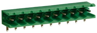CAMDENBOSS CTBP9358/10AO Terminal Block, Open Ended, Header, 5.08 mm, 10 Ways, Through Hole Right Angle