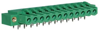 CAMDENBOSS CTBP97HJ/12FL 端子块, 带法兰, 插座, 5.08 mm, 12 路, 通孔直角