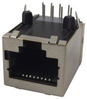 AMP - TE CONNECTIVITY 5558344-1 Modular Connector, RJ45 Jack, 1 x 1 (Port), 8P8C, Cat5, Through Hole Mount