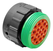AMPHENOL SINE/TUCHEL AHDP06-24-19PN-WTA Circular Connector, IP69K, Standard Circular Connector, DuraMate AHDP Series, Straight Plug