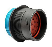 AMPHENOL SINE/TUCHEL AHDP04-24-23PR-WTA 圆形连接器, IP69K, 标准圆形连接器, DuraMate AHDP Series, 法兰安装插座, 23 触点, 压接引脚-无触芯, 卡口