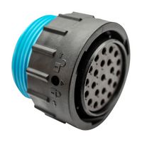 AMPHENOL SINE/TUCHEL AHDP06-24-23SR-WTA Circular Connector, IP69K, Standard Circular Connector, DuraMate AHDP Series, Straight Plug