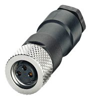 PHOENIX CONTACT 1681172 传感器连接器, IP67, M8, 公, 3路, 焊接插头, 直形线缆安装