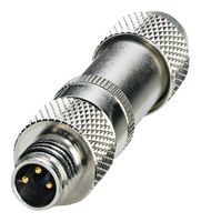 PHOENIX CONTACT 1506901 传感器连接器, 屏蔽, IP67, M8, 公, 3路, 焊接插头, 直形线缆安装